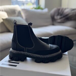 Ganni Cleated Low Chelsea Boot